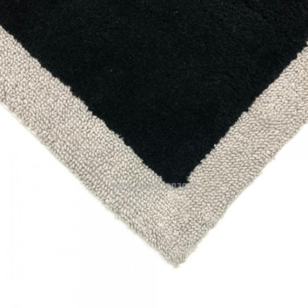 Tappeto Bagno Cavalieri Shade 60X90 cm colore Nero-Perla