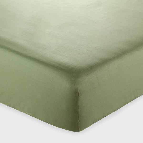 Lenzuolo sotto con angoli letto matrimoniale Andrea Home I Colorissimi in tinta unita Verde Celadon