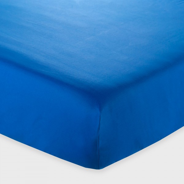 Lenzuolo sotto con angoli letto Singolo Andrea Home I Colorissimi in tinta unita Lavanda Blu