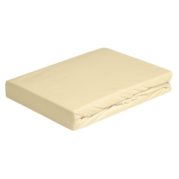 Lenzuolo sotto con angoli elastici Piazza e Mezza Vivacolor DaunenStep Beige