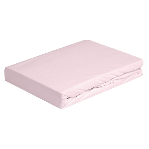 Lenzuolo sotto con angoli elastici letto Singolo Vivacolor DaunenStep Rosa