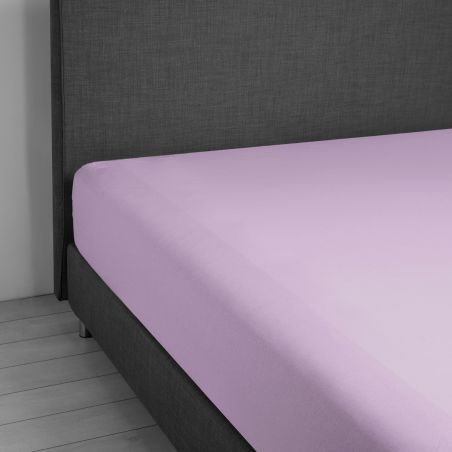 Lenzuolo sotto con angoli elastici letto Singolo Vivacolor DaunenStep Violetto