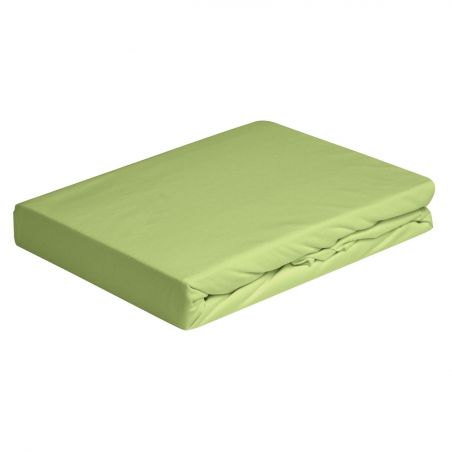 Lenzuolo sotto con angoli elastici letto Singolo Vivacolor DaunenStep Verde Salvia