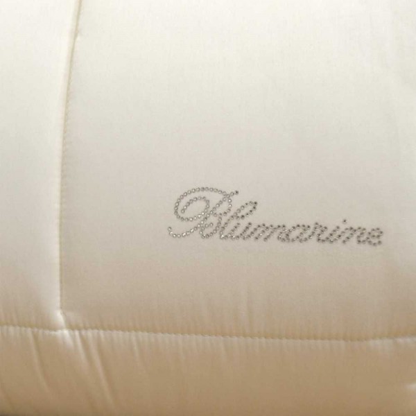 Trapunta letto Matrimoniale Blumarine Lory in raso colore Burro