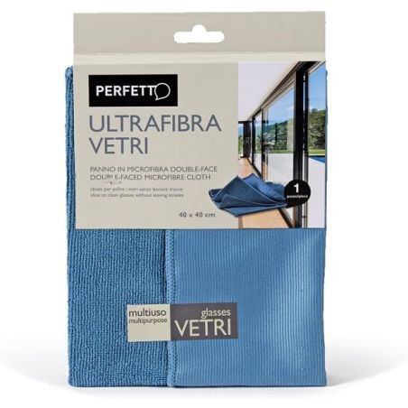 Panno in microfibra cm 40x40 La Piacentina Ultrafibra Vetri