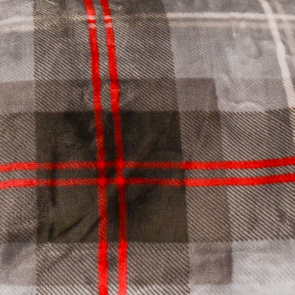 Plaid Effetto Cashmere cm 170x210 Cavalieri Scottish colore Grigio