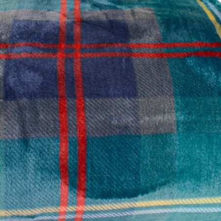 Plaid Effetto Cashmere cm 240x200 Cavalieri Scottish colore Verde