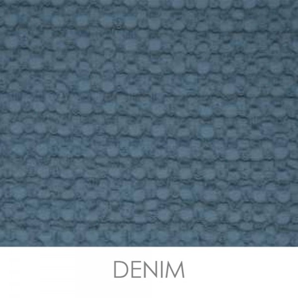 Plaid cm 130x170 a nido d'ape Cavalieri Lisbona colore denim