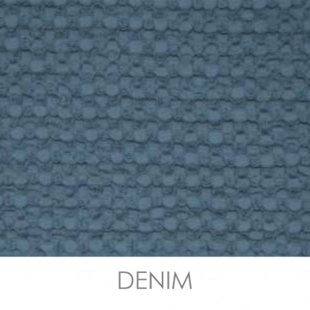 Plaid cm 130x170 a nido d'ape Cavalieri Lisbona colore denim