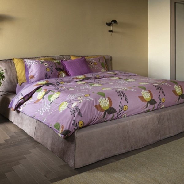 Trapuntino letto Matrimoniale Fazzini Lotus colore Rosa