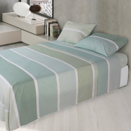 Completo lenzuola letto singolo Cavalieri Palette colore Verde