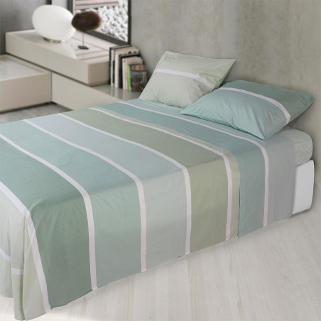 Completo lenzuola letto piazza e mezza Cavalieri Palette colore grigio