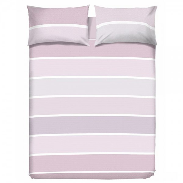 Completo lenzuola letto singolo Cavalieri Palette colore Rosa