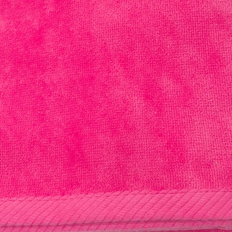 Telo Mare cm 90x170 Velour tinta unita Cavalieri Jolie colore Fuxia