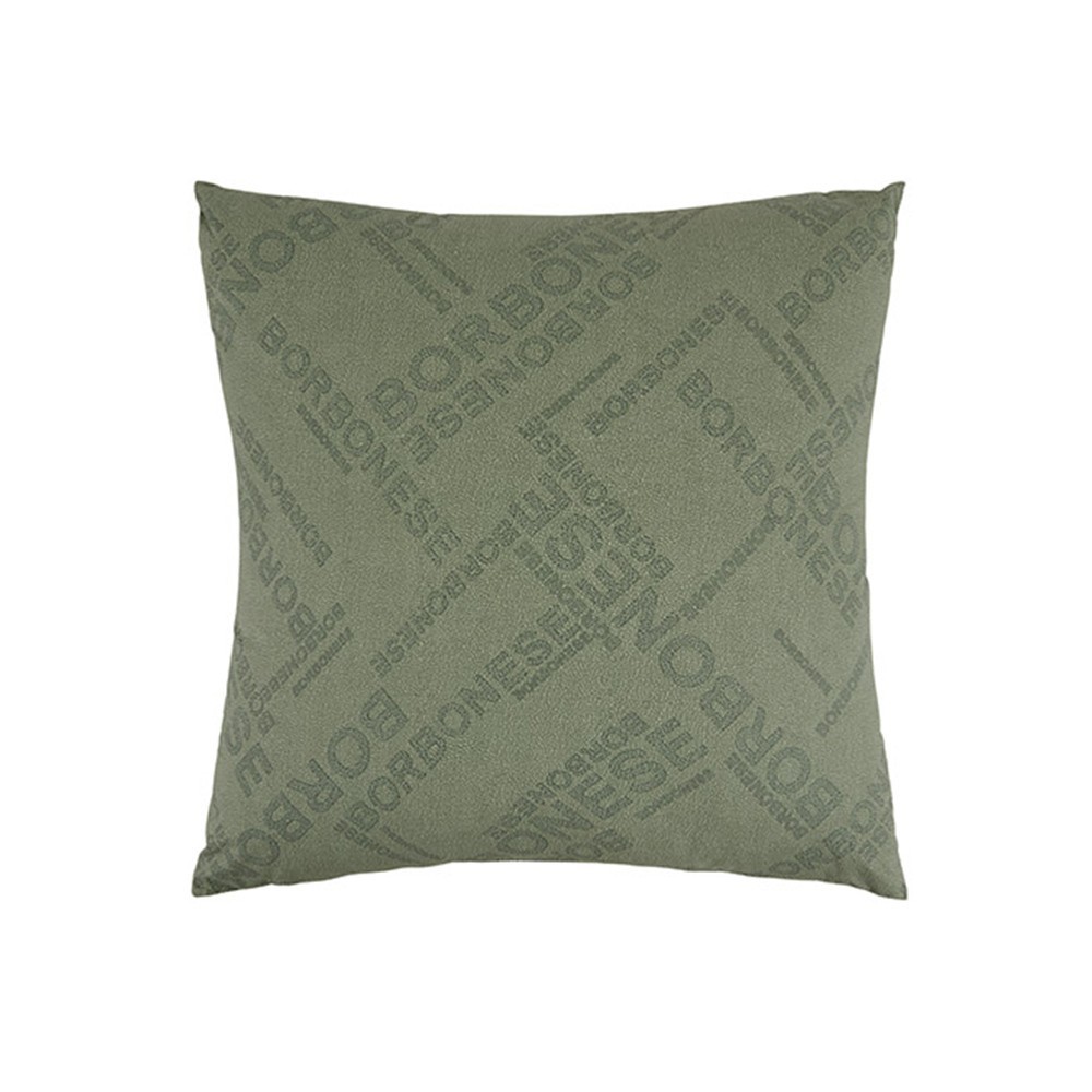 Cuscino arredo Borbonese  Jet Set 45x45 colore Verde