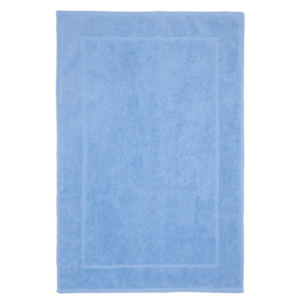 Tappeto bagno 50x80 cm in cotone Andrea Home JsuperSoft Azzurro