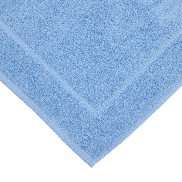 Tappeto bagno 50x80 cm in cotone Andrea Home JsuperSoft Azzurro