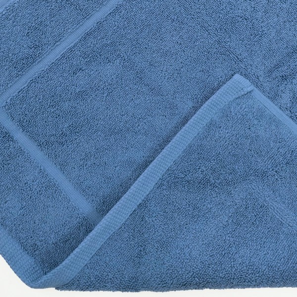 Tappeto bagno 50x80 cm in cotone Andrea Home JsuperSoft Blu