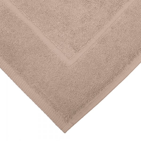 Tappeto bagno 50x80 cm in cotone Andrea Home JsuperSoft Beige