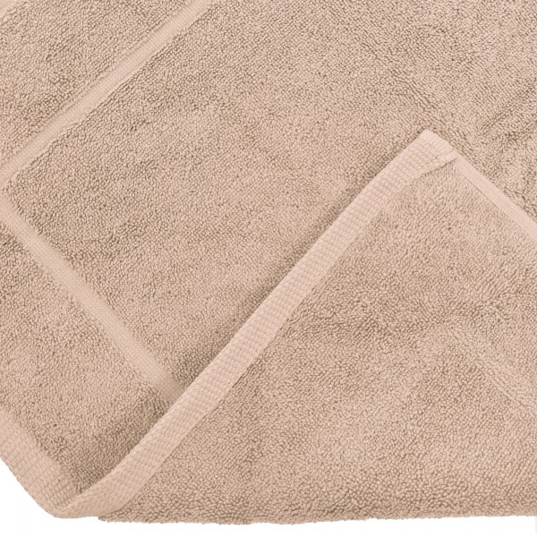 Tappeto bagno 50x80 cm in cotone Andrea Home JsuperSoft Beige