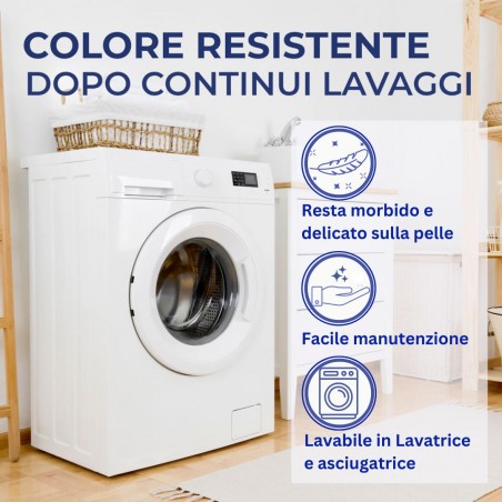 Tappeto bagno 50x80 cm in cotone Andrea Home JsuperSoft Avorio